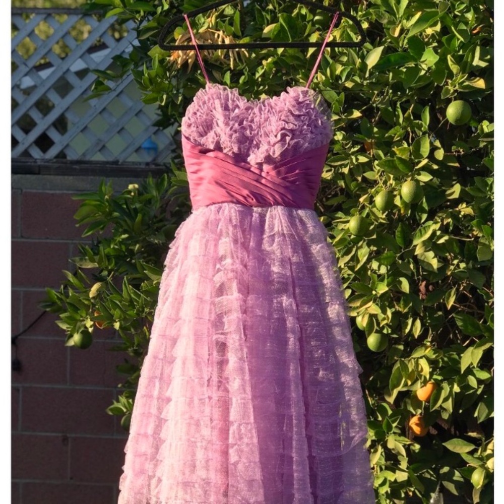 Unique Vintage lavender cupcake dress